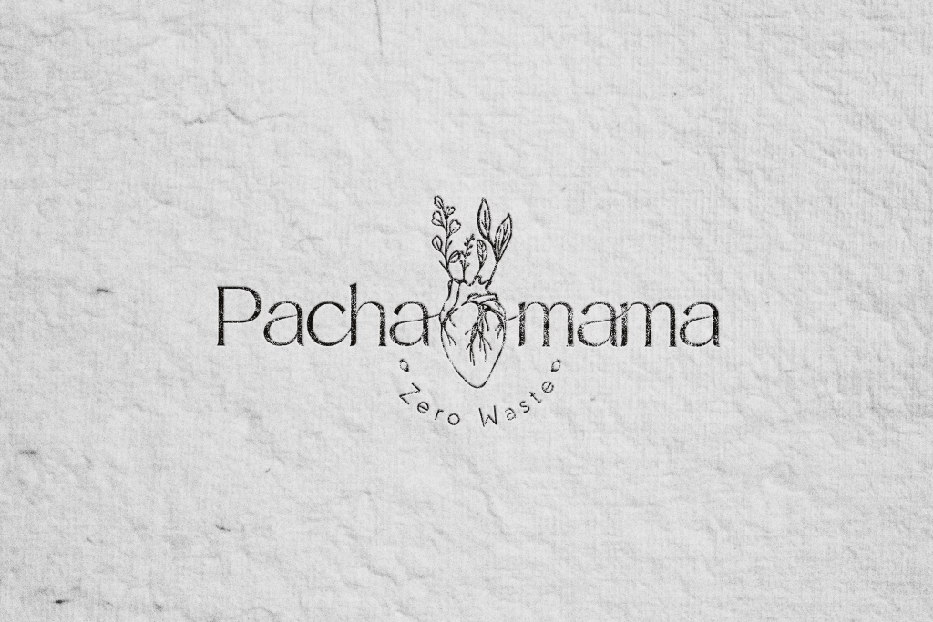 Logotipo principal de Pachamama Zero waste