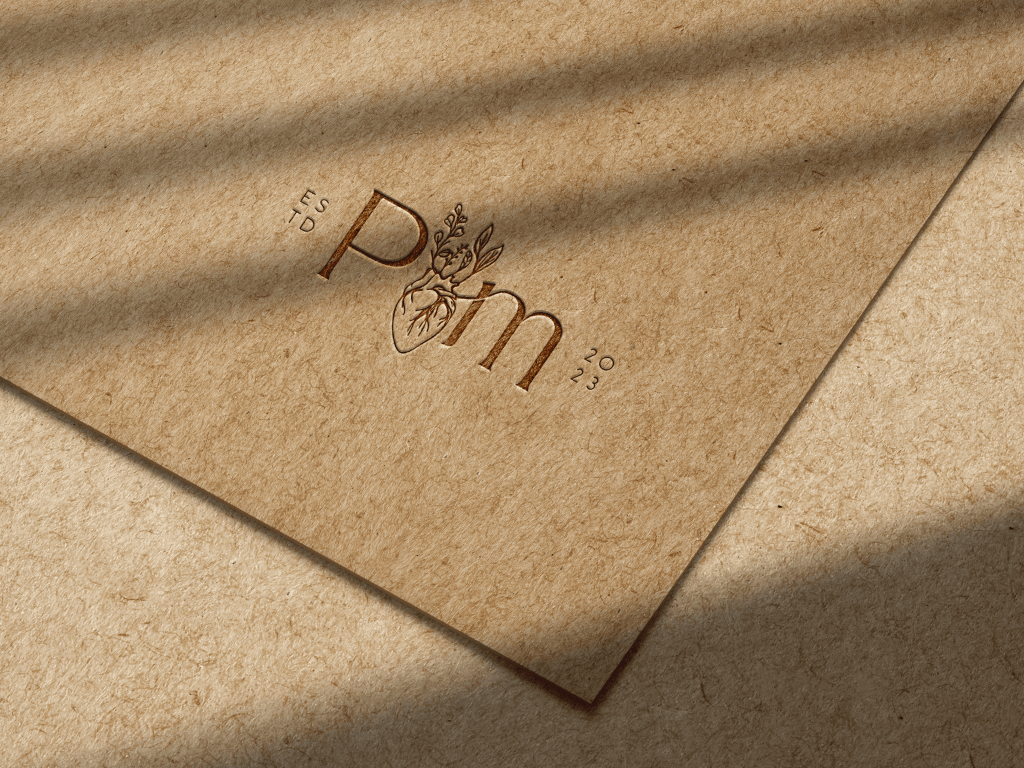 Aplicación de logotipo en papelería